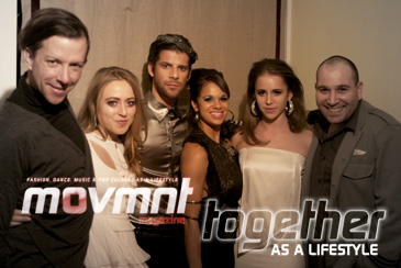 Derek Warburton, David Benaym with American Ballet Theatre Stars on Movmnt Magazine Photo shoot Set