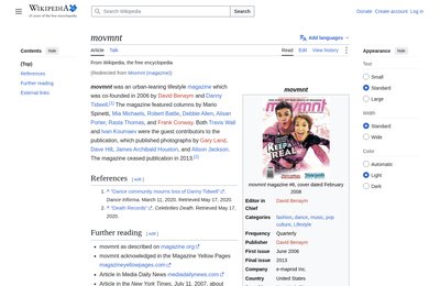 Screenshot of the linked page