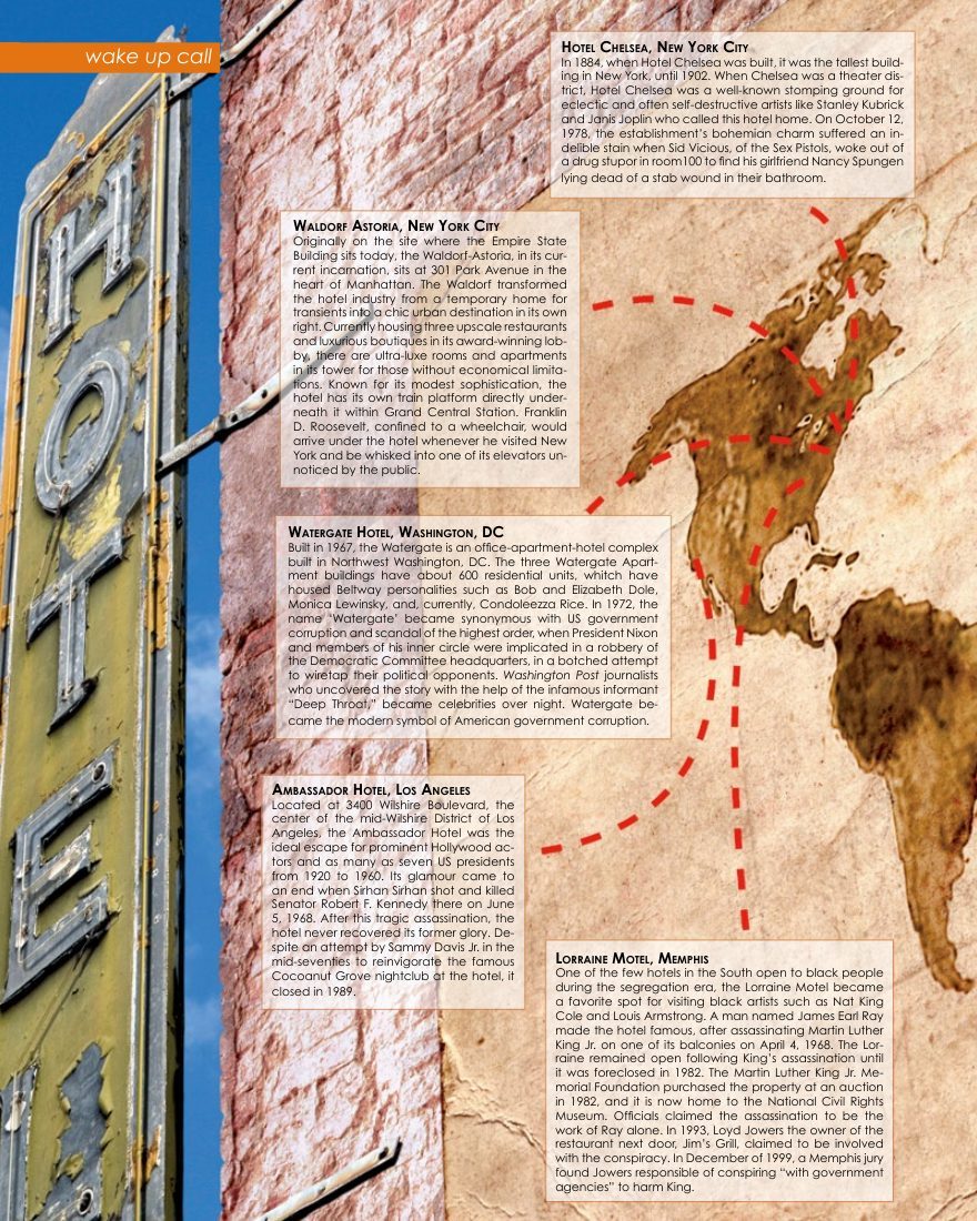 Wake up call, opening page in movmnt No. 4, Summer 2007, p. 52